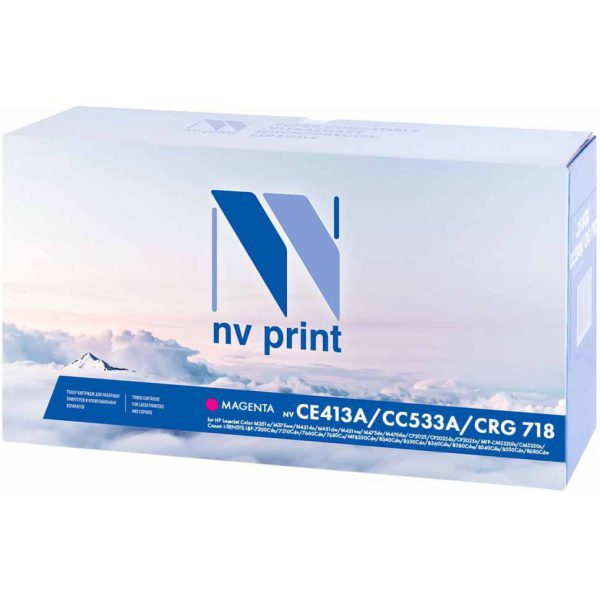 Купить картридж NV Print CE413A / CC533A / 718 пурпурный по адекватной цене — Digit-Mall