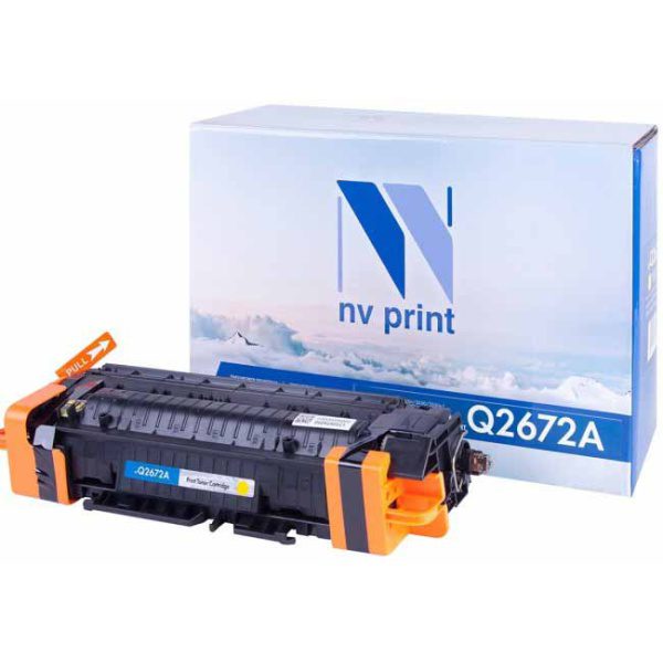 Купить картридж NV Print Q2672A желтый по адекватной цене — Digit-Mall